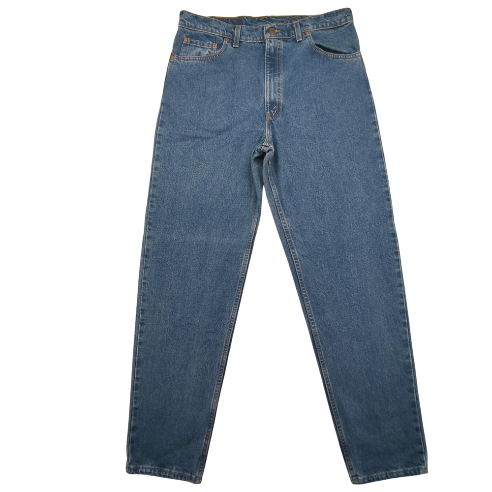 Vintage Levis 550 Jeans Mens 36x33 Relaxed Fit Tapered Leg Made USA 90s Denim